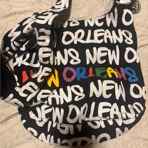 Robin Ruth Black and White Graphic Tote